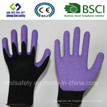 Nylon Latex Arbeitsschutzhandschuhe Sicherheitshandschuhe Latex Handschuhe